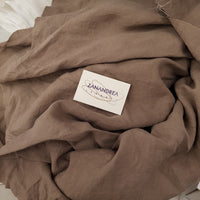Lino tortora wash