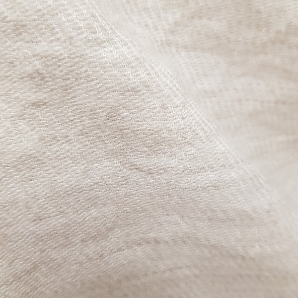 tendaggio lino/lana diagonale beige