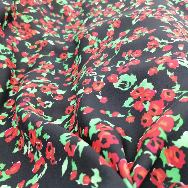 Crêpe red flower VALENTINO 