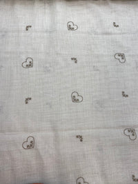 Grigio cuore tende