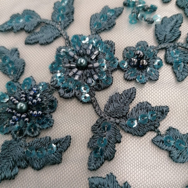 Blue pearl net