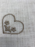 Grigio cuore tende