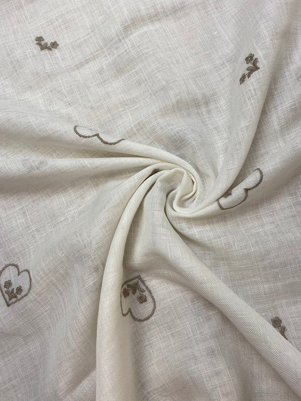 Grigio cuore tende