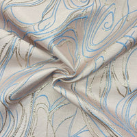 Broccato elisia azzurro 